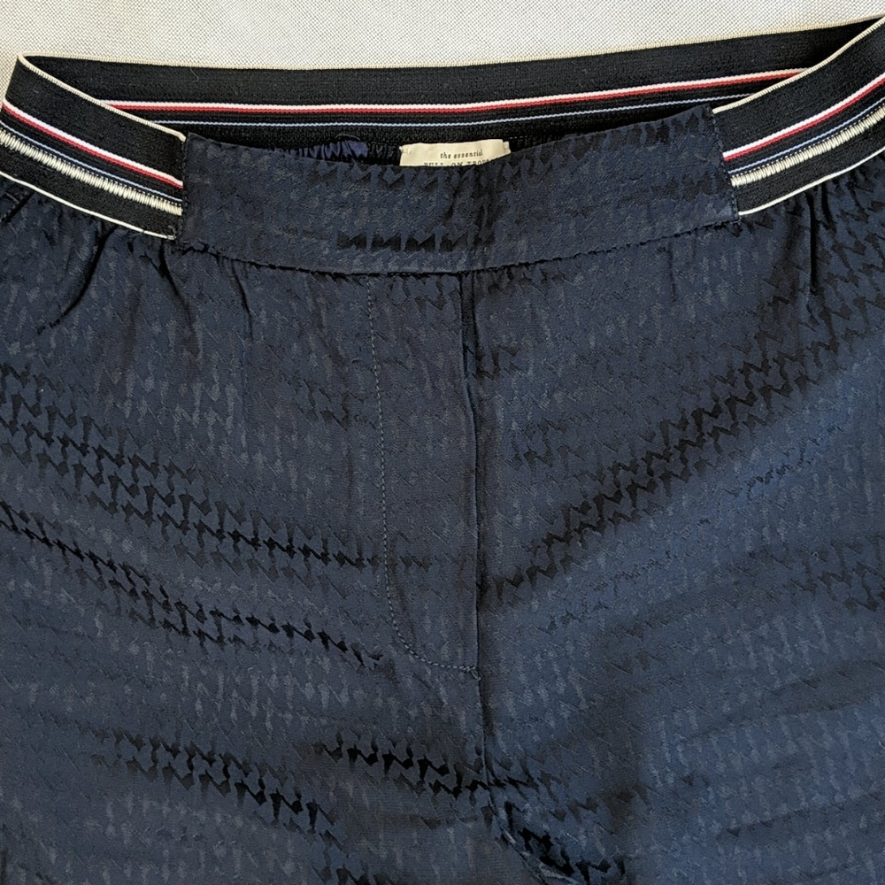 Anthropologie trousers navy blue size XS